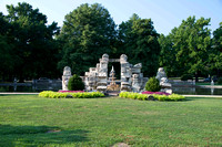 Ruins and Fountain Pond, I