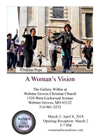 "A Woman's Vision", Women in Focus StL, The Gallery Within, Mar 2-Apr 8, 2018