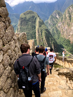 Pathway in Machu Picchu City