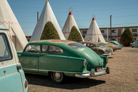 Vintage Cars at the Wigwam Motel