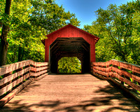 The Covered Bridge on Sugar Creek (IL)